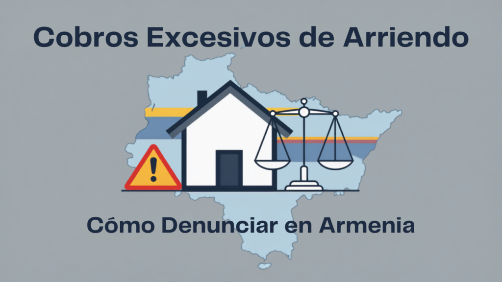 cobros excesivos arriendo terremoto Armenia